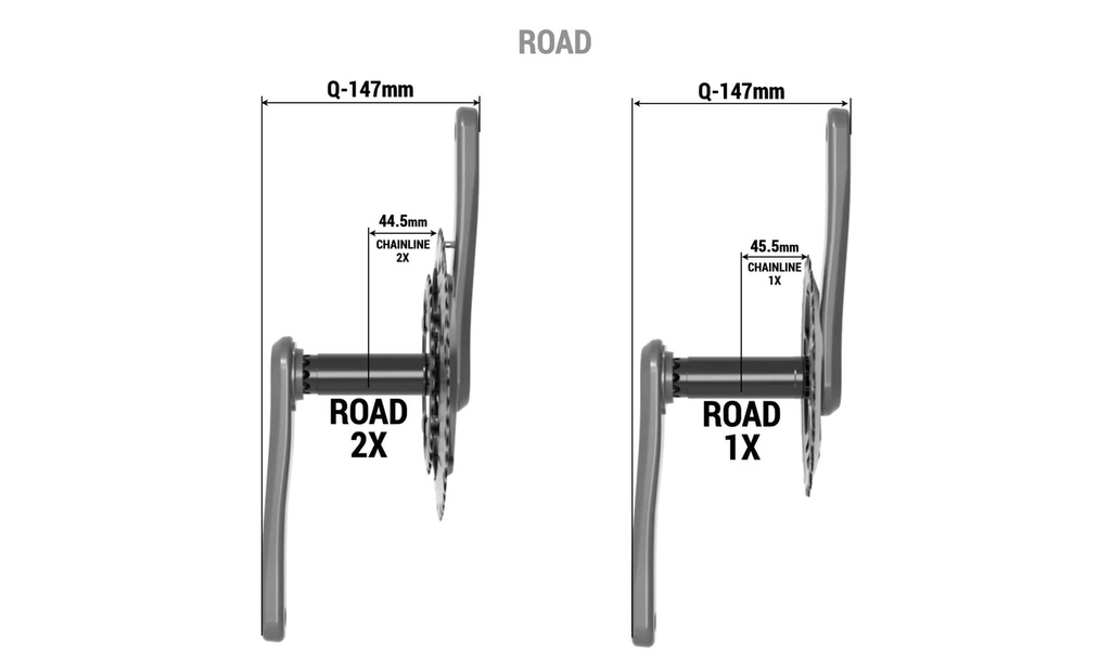 PAR DE BIELAS PRAXIS ZAYANTE | RUTA| CARBON 