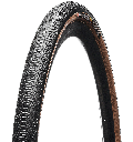 LLANTA HUTCHINSON OVERIDE 700X45 TUBELESS READY HARDSKIN CARA BRONCEADA
