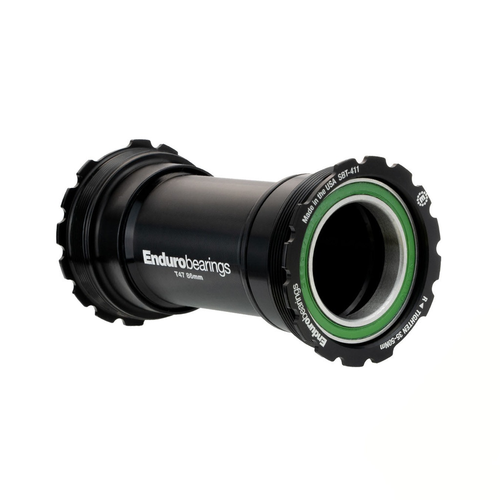 BKS-0249 - T47-Internal, Threaded, stainless steel, Angular Contact Bearing Bottom Bracket for 86mm Shell, T47 Framesets and SRAM DUB Cranksets