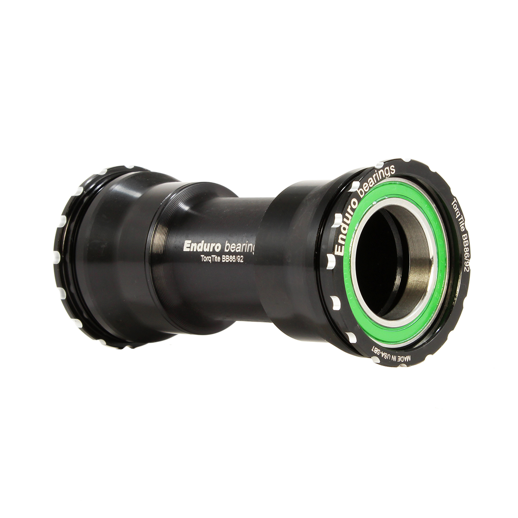 BKS-0121 - Torqtite, stainless steel, Angular Contact, Bearing Bottom Bracket for BB86/92 Framesets and Shimano 24mm Crankset