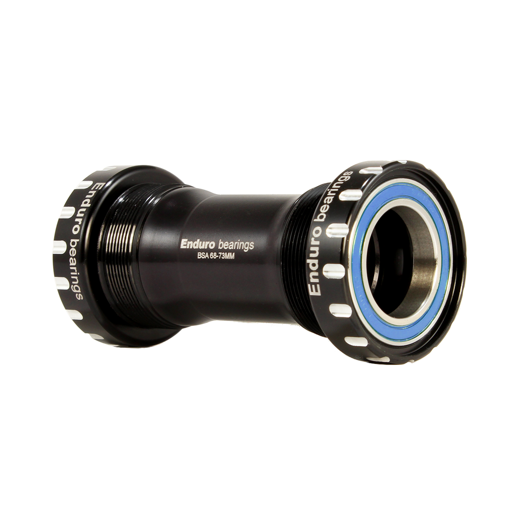 BK-6034 - BSA Thread-In, ABEC-3, Thread-In 68 or 73mm wide Bottom Bracket for Shimano (24mm) Cranksets - BLACK