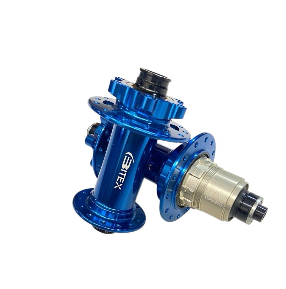 PAR DE MAZAS BITEX BX211 BOOST 15X110MM/QR-141MM BODY XD AZUL 28H (EZO) 