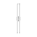 [SP-LEADER-SIL"J"-292] RAYO SAPIM LEADER "J" PLATA (PRECORTADOS DE FABRICA) (292 mm)