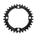 MONOPLATO PRAXIS 104BCD | MTB | 32T |  N/W(10/11/12V) | NEGRO