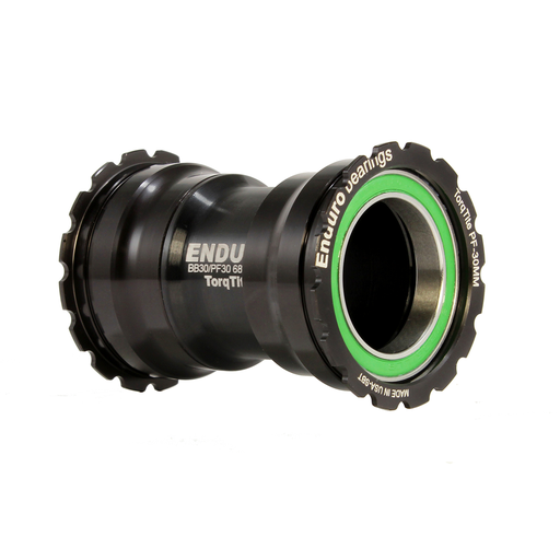 [EB-BKS-0131] BKS-0131 - Torqtite, stainless steel, Angular Contact, Bearing Bottom Bracket for PF30 Framesets and 30mm Cranksets (under 90mm spindle length)