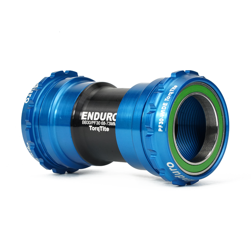 [EB-BKS-0135] BKS-0135 - Torqtite, stainless steel, Angular Contact, Bearing Bottom Bracket for PF30 Framesets and SRAM DUB 29mm Cranksets - Blue