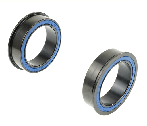 [EB-BK-7018] BK-7018 - Press-In, Flanged, Double-Row, Black-Oxide treated Bottom Bracket solution for BB86/92 framesets to BB30 style cranksets