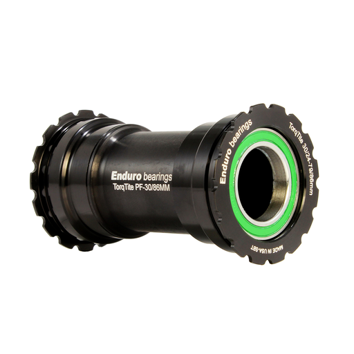 [EB-BKC-0896] BKC-0896 - Torqtite, Ceramic-Hybrid, XD15, Angular Contact, Bearing Bottom Bracket for BB386 framesets and Shimano 24mm cranksets