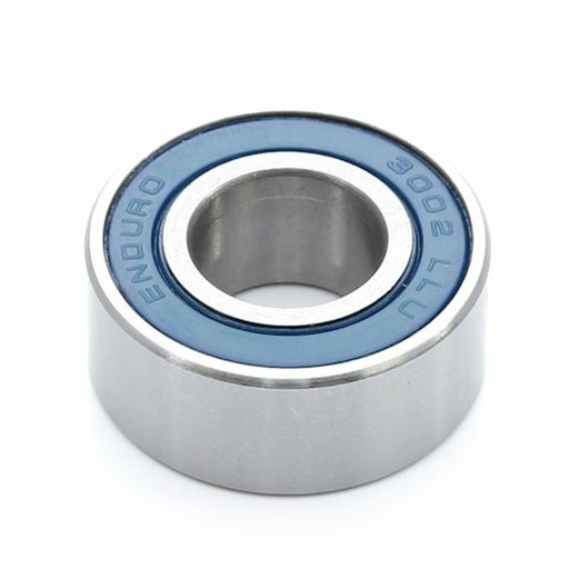 [EB-BB 3002 LLU-blk] 3002 LLU - ABEC-3, Double-Row, Radial Bearing (C3 Clearance) - 15mm x 32mm x 13mm