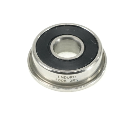 [EB-BB F608 2RS-bx] F608 2RS - ABEC-3, Flanged, Radial Bearing (C3 Clearance) - 8mm x 22/24mm x 8mm