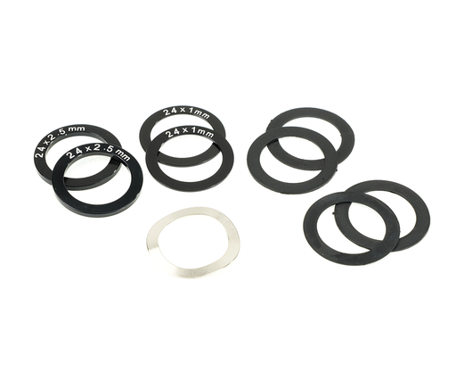 [EB-SPK-54101] SPK-54101 - 24mm Bottom Bracket spindle Spacer Kit