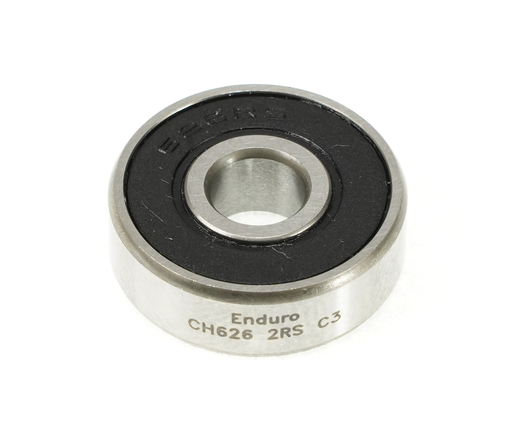 [EB-BB CH 626 2RS-bx] CH 626 2RS - Ceramic-Hybrid, ABEC-5 Radial Bearing (C3 Clearance) - 6mm x 19mm x 6mm