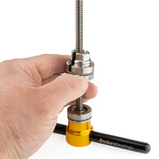 [EB-PT-011] PT-011 - Zip-Nut for 5/16 (8 mm) ACME thread - Quick-release nut for use with BRT-060 and BRT-050 bearing presses.