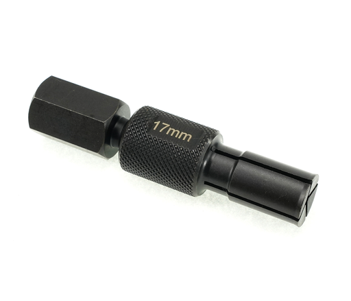[EB-TK puller 17-19mm] Puller 17-19mm - Black Oxide, Expanding Collet, Bearing Puller for bearings with 17-19mm IDs