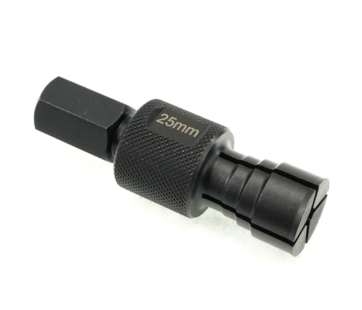 [EB-TK puller 25-27mm] Puller 25-27mm - Black Oxide, Expanding Collet, Bearing Puller for bearings with 25-27mm IDs