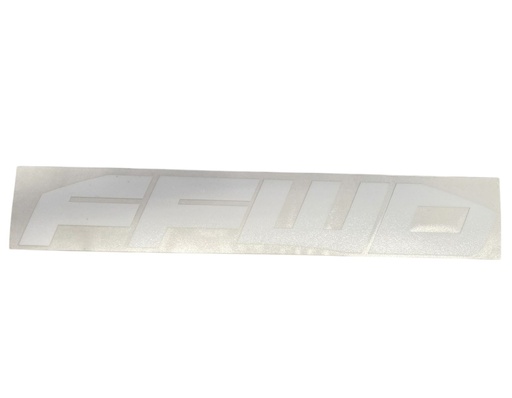 [FF-DECAL44BCO] CALCOMANIAS FFWD RYOT44 BLANCAS (p/1 rin)