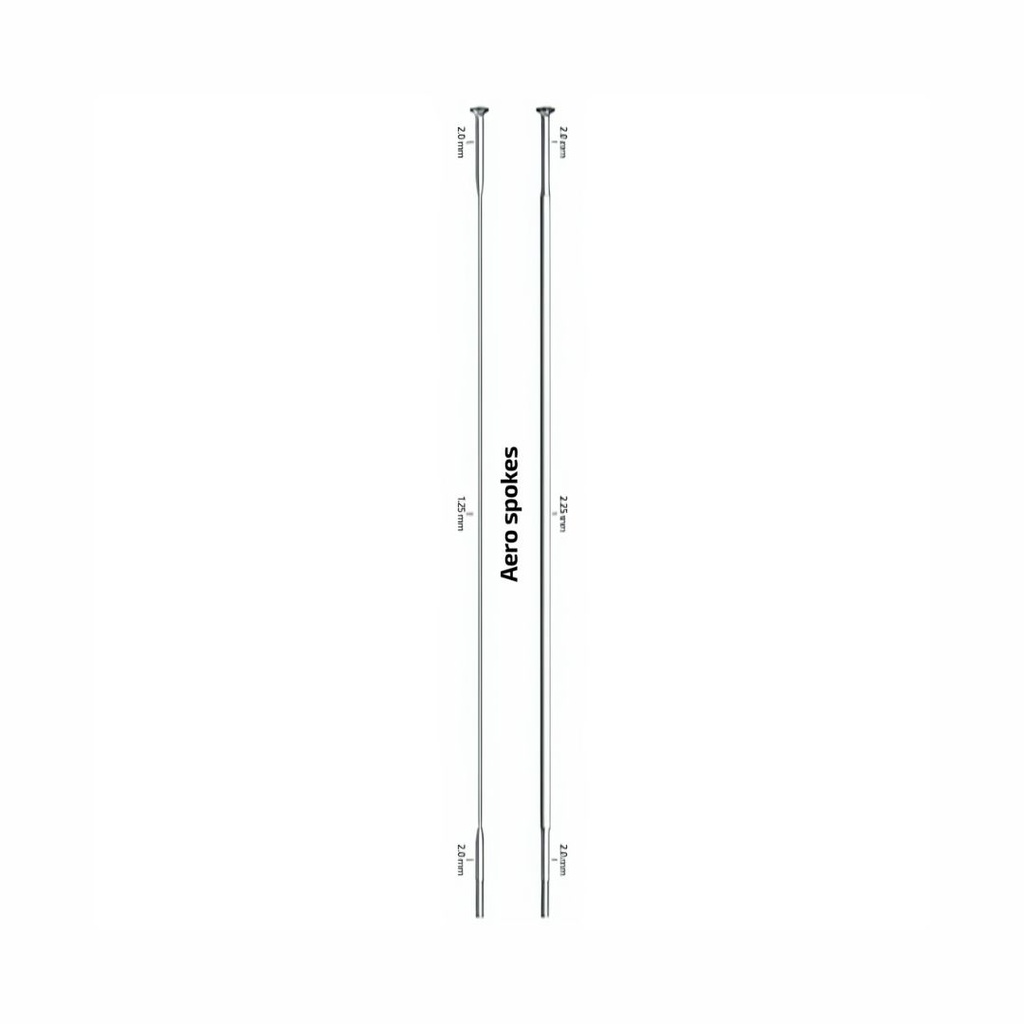 RAYO SAPIM CX-SPRINT "Straight Pull" PLATA ARCHI