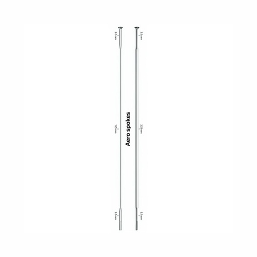 RAYO SAPIM CX-SPRINT "Straight Pull" PLATA