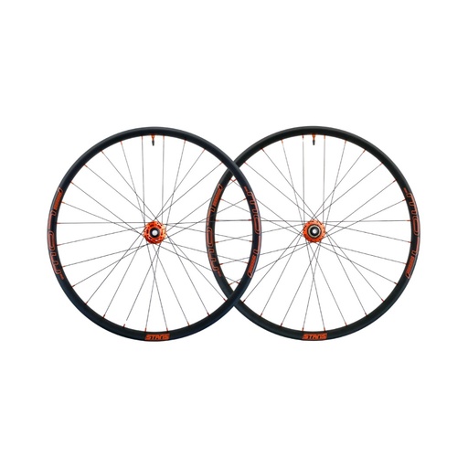 [BX-WMP29FMK4-105-XD] JUEGO DE RUEDAS BITEX BOOST CON ARO STAN'S FLOW MK4 29" 28H EDICION ESPECIAL NARANJA