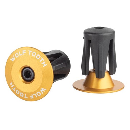 WOLFTOOTH PAR DE TAPONES PARA MANUBRIO ALUMINIO 
