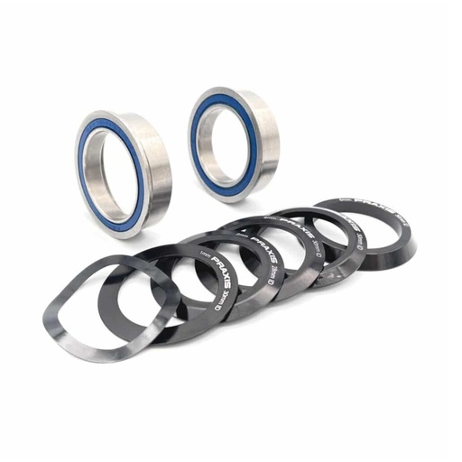 [PS-86-4001S] TAZAS DE CENTRO PRAXIS M30 - BB86 RUTA |  BB90/92 MTB